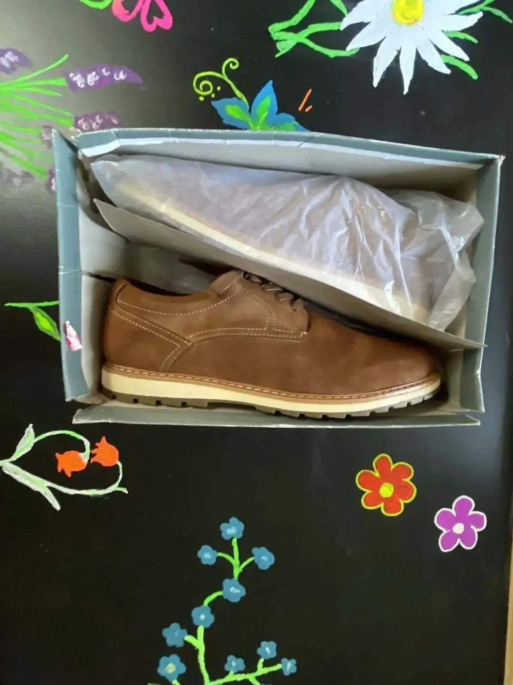 Madison Avenue Simpson Men’s Tan Casual Oxford Shoes